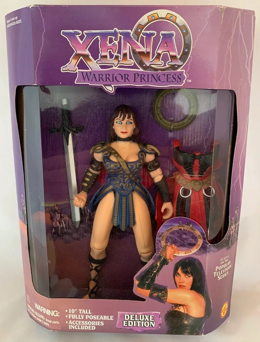 Xena Warrior Princess 10” Deluxe Edition Toy Biz 1996 Action Figure,(B182)