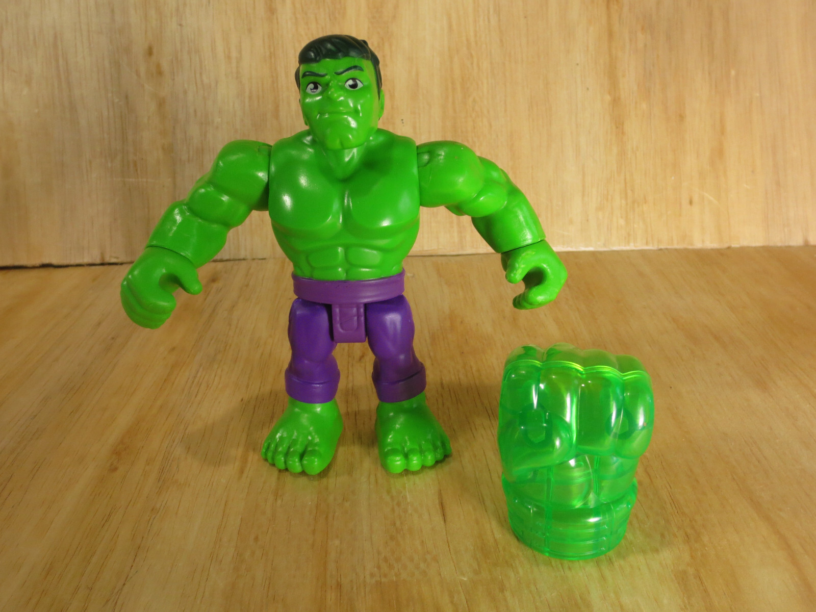 Playskool Heroes Marvel SuperHero Adventures 5&Prime; Hulk Action Figure With Fist Toy