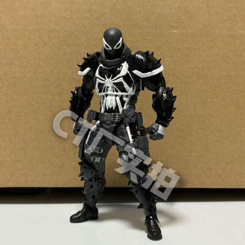 Kaiyangdo Revoltech Amazing Yamaguchi Agent Venom Action Figure CT Toys Version