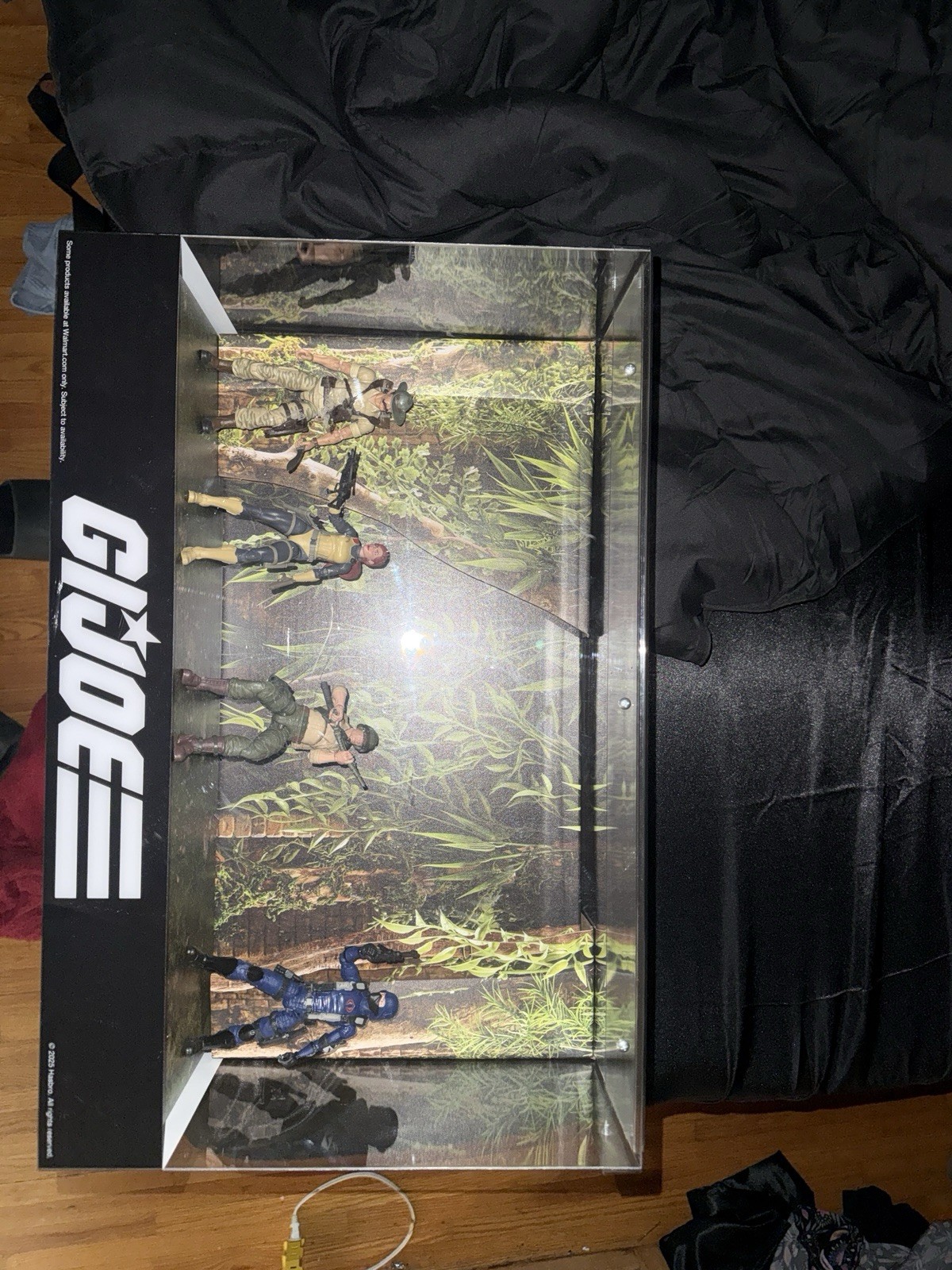 ***Walmart GI Joe Display Case – Clear Case Has Some Scuffs (GIJ-1)