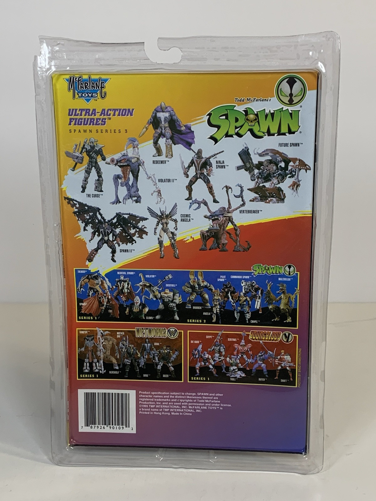 1995 McFarlane Toys Spawn Action Figure – Gold Variant & Numbered – NEW Sealed