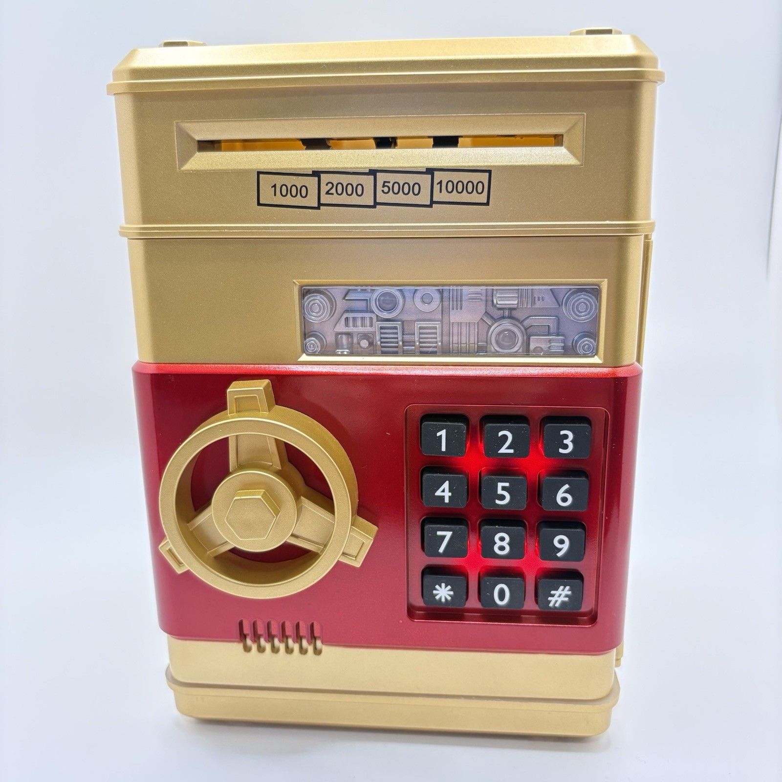 Money Bank Creative Toys Money Box Auto Insert Bills –Electronic ATM Piggy Bank