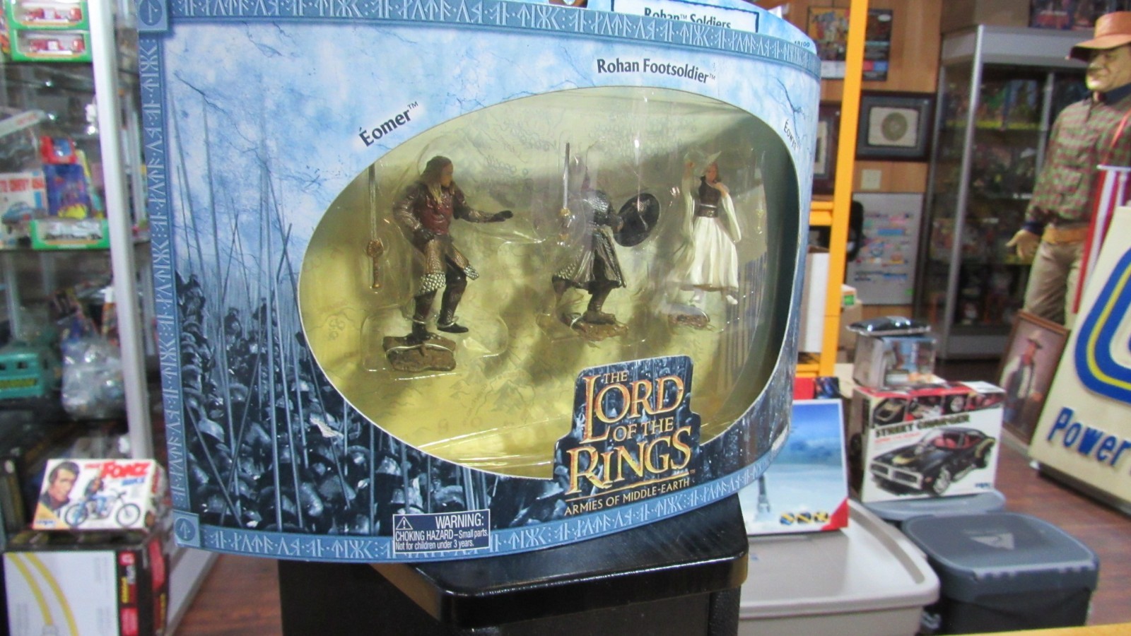 Lord of the Rings Rohan Soldiers BATTLE SCALE Figures MIB AOME MIB FR SHIP