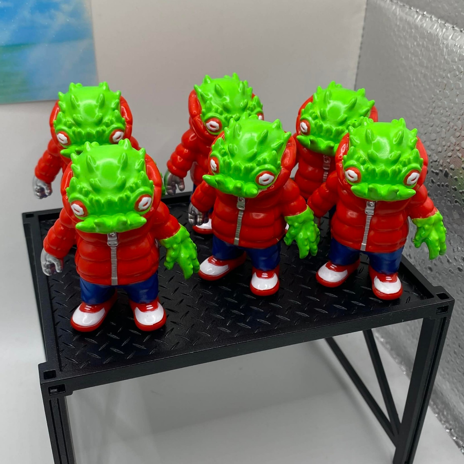 GYAROMI Cthulhu-oid Sofubi Mini Figure MEDICOM TOY Green Vinyl Artist Gacha