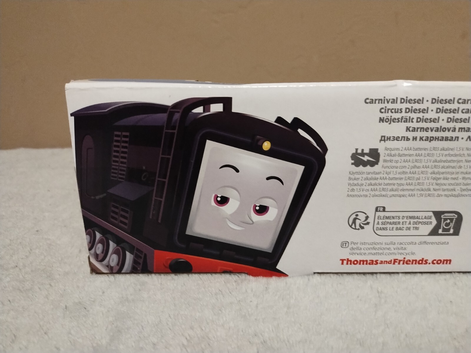 Thomas And Friends Motorized Train Carnival Diesel ~NEW