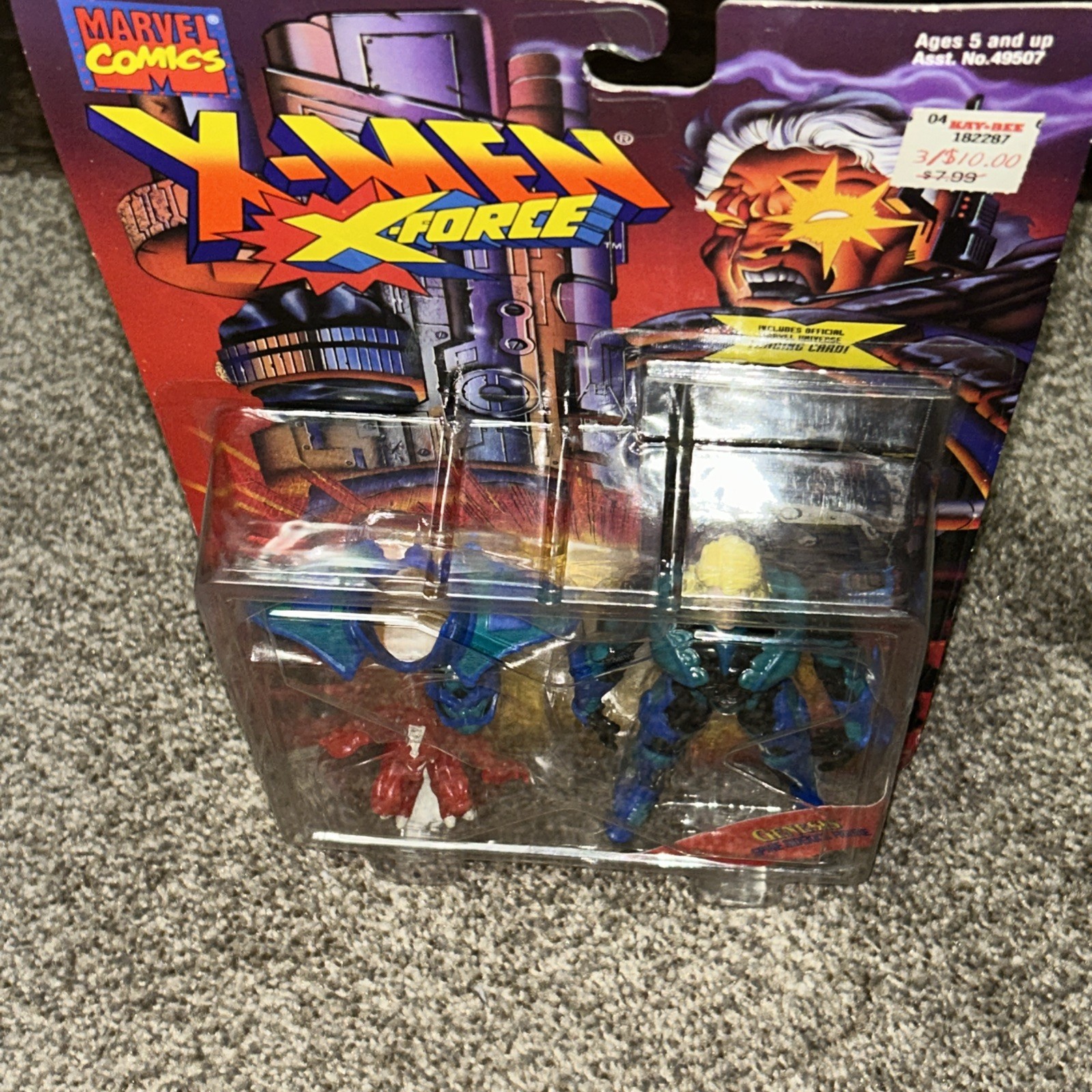 VINTAGE 1995 Toy Biz Genesis Marvel Comics X-Men X-Force Action Figure NIP NM