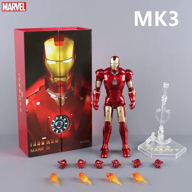 Marvel Avengers Infinity War Iron Man MK 50 Mark L Armor 1/10 Action Figure