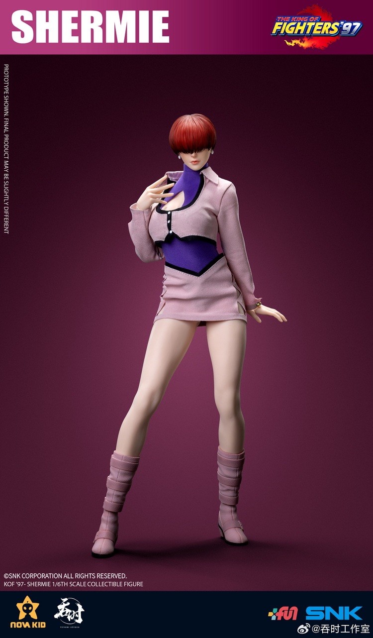 New* TunShi Studio The king of fighters&rsquo;97 Shermie Action Figure Model 1/6