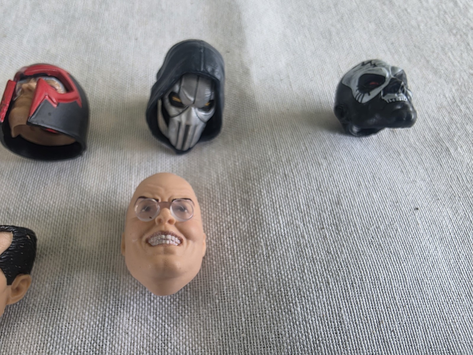 Marvel Legends Dr. Doom Magneto Skullbuster Villain Head X-men Lot Of 11🔥🔥
