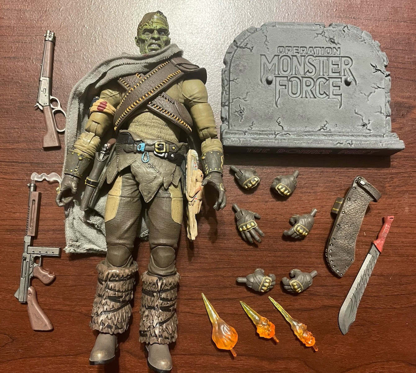 Operation Monster Force The Donner Party Action Figure BigBagWorkshop BBTS 1/12