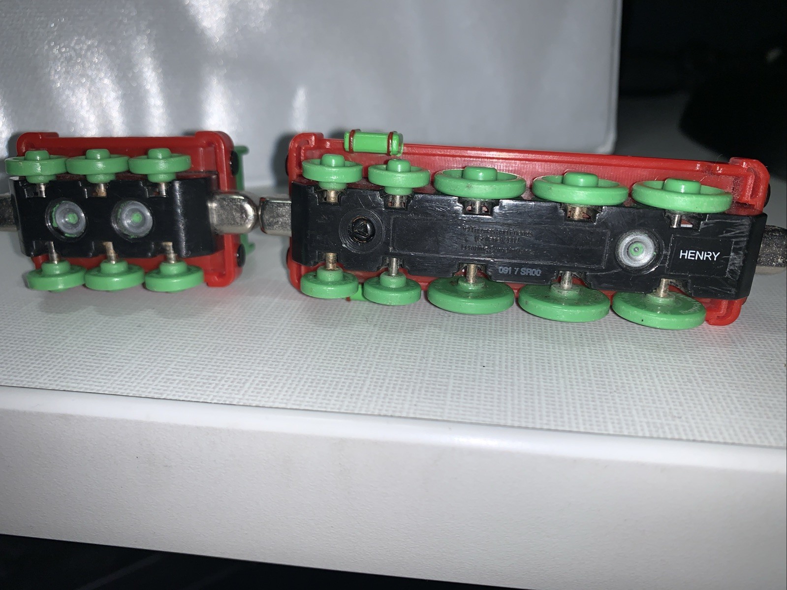 HENRY ! THOMAS FRIENDS TRAIN ! TAKE ALONG N PLAY DIECAST 2009 ! GREEN #3