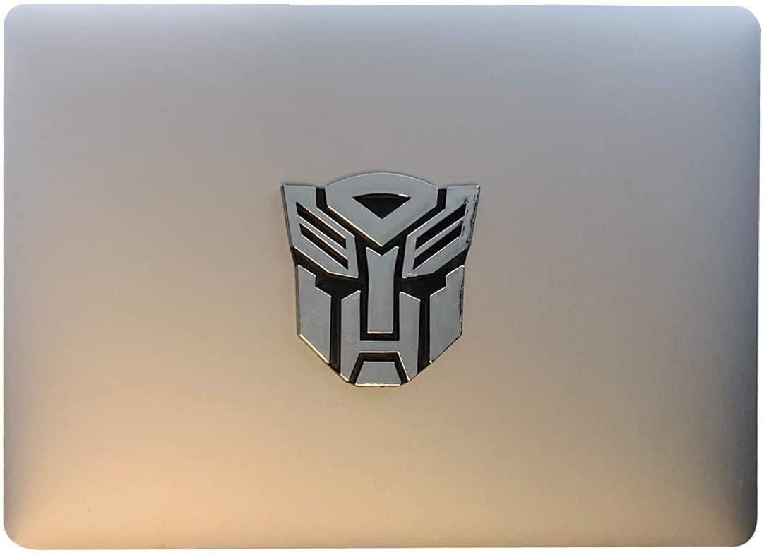 2 PCS in Set Transformers Emblem – 3&Prime; Tall for Car Autobot Sticker Pair Chrom…