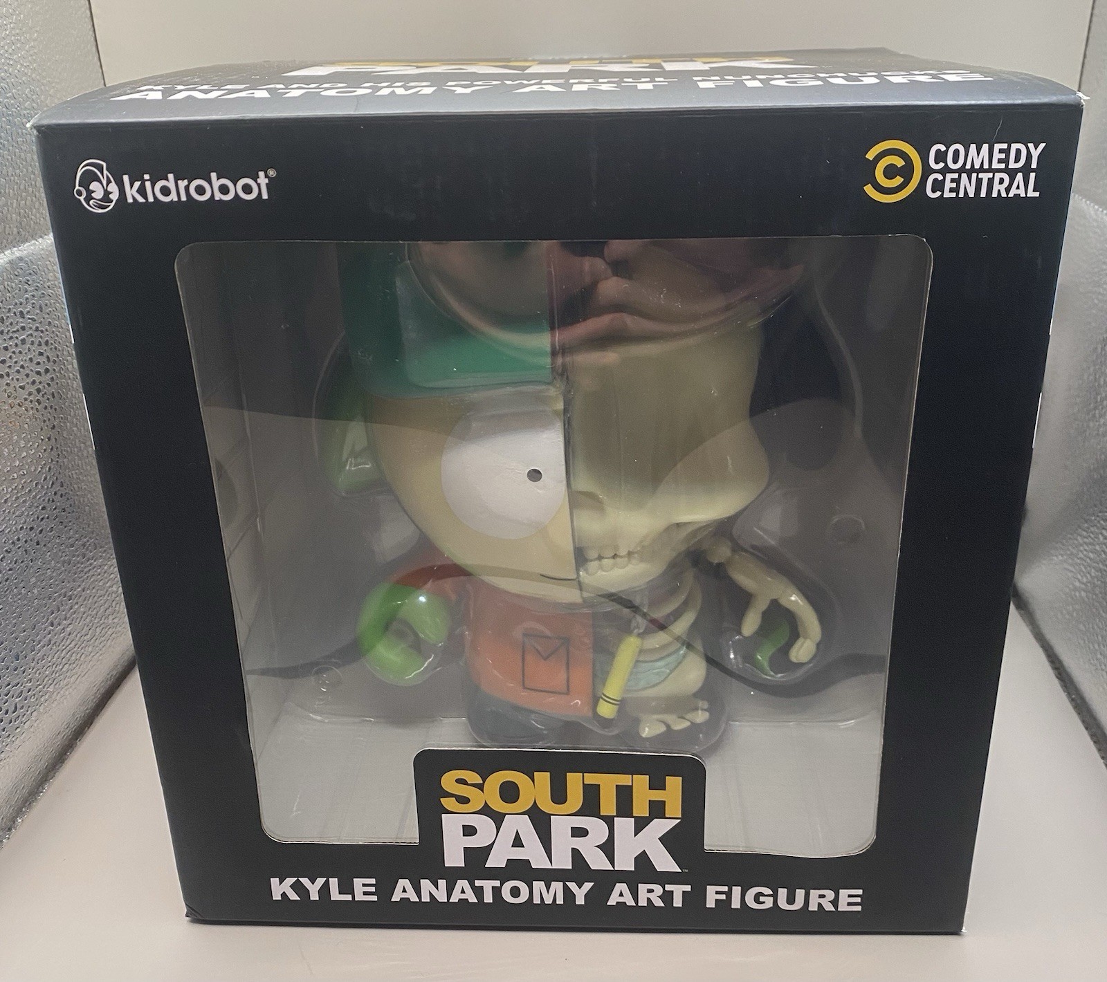 Kidrobot South Park Anatomy Kyle 8&Prime; Vinyl Art Figure Standard Version