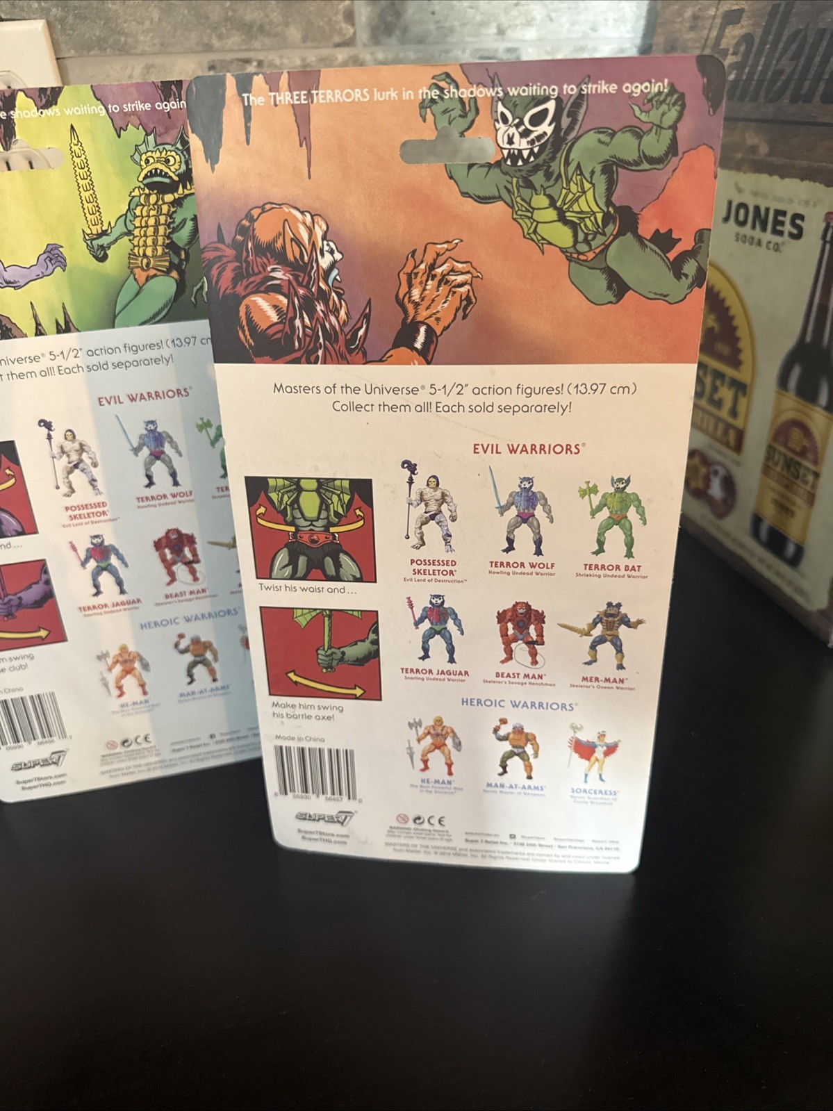 THREE TERRORS POSSESSED SKELETOR MASTERS OF THE UNIVERSE MOTU SUPER7 SDCC