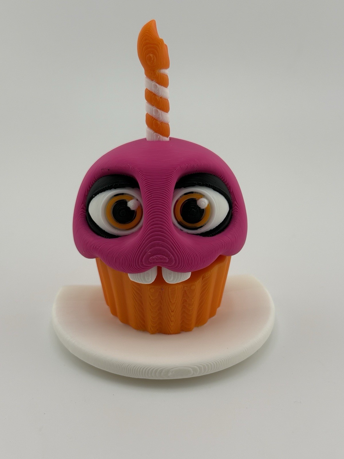 3d Printed & Articulating 4” Mr. Cupcake (Five Nights At Freddy’s)