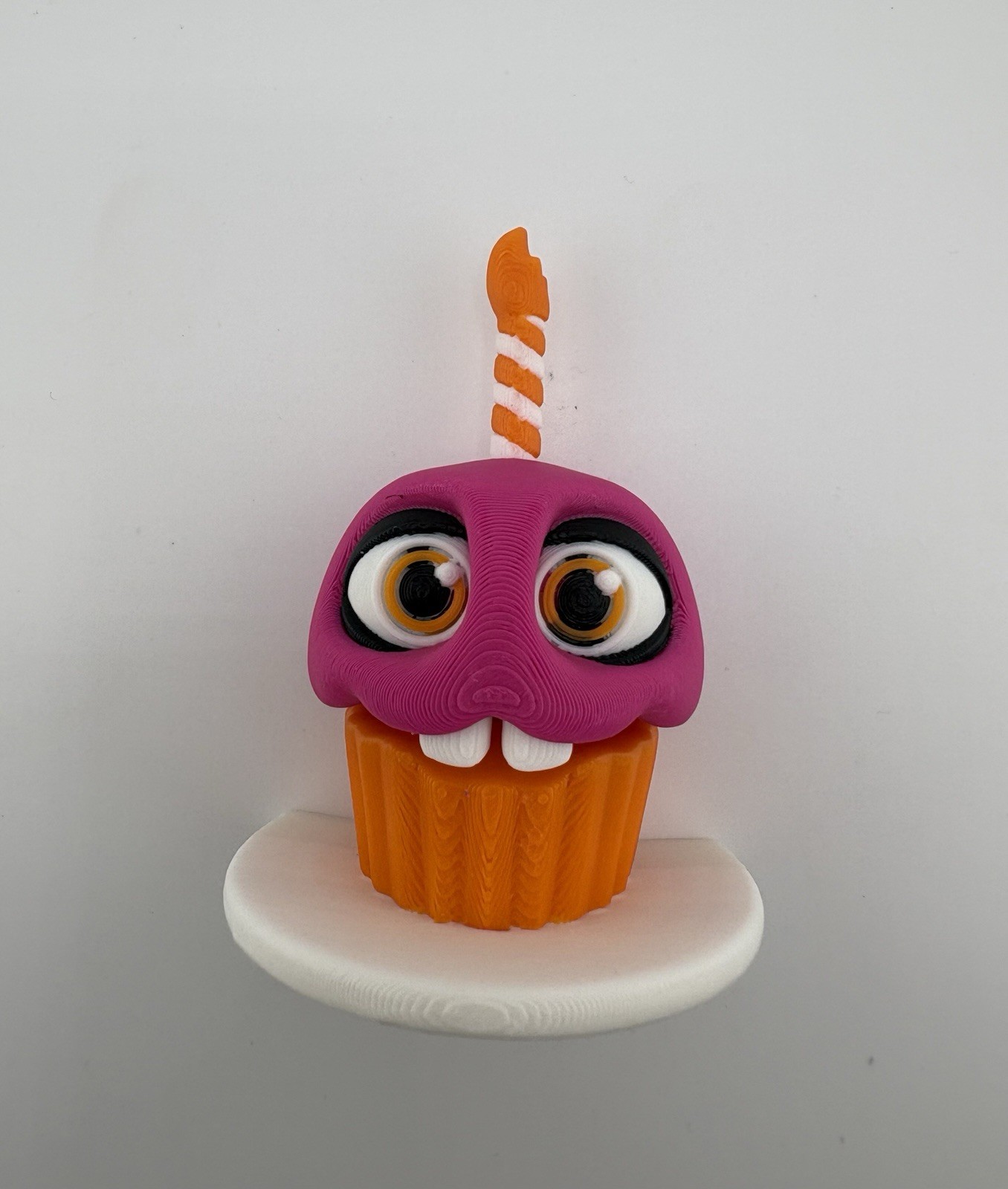 3d Printed & Articulating 4” Mr. Cupcake (Five Nights At Freddy’s)