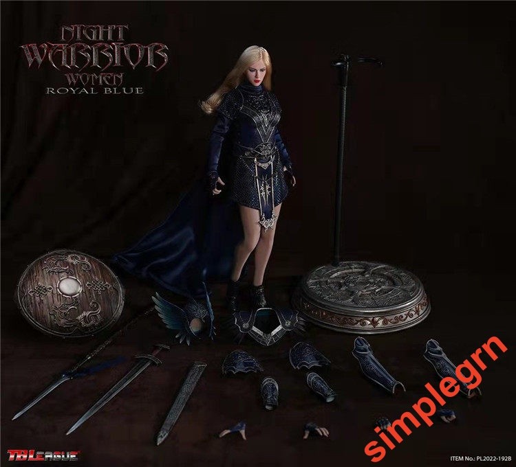 In Stock TBLeague 1/6 Scale PL2022-192B Dark Night Valkyrie Action Figure New
