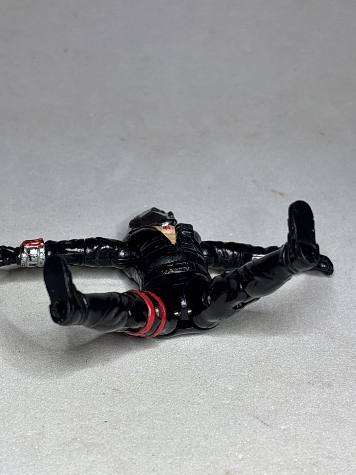 GI Joe 1983 Destro Complete Action Figure With Blue Gun And Case