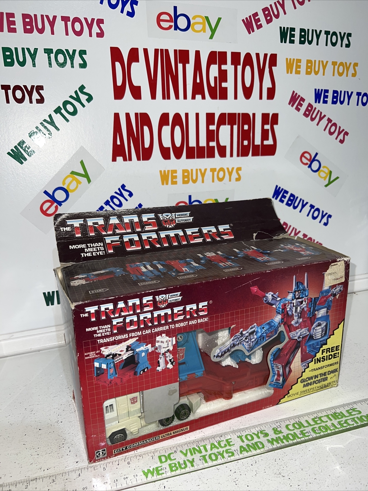G1 ORIGINAL TRANSFORMERS ULTRA MAGNUS MIB 100% COMPLETE 1985 1986 VINTAGE