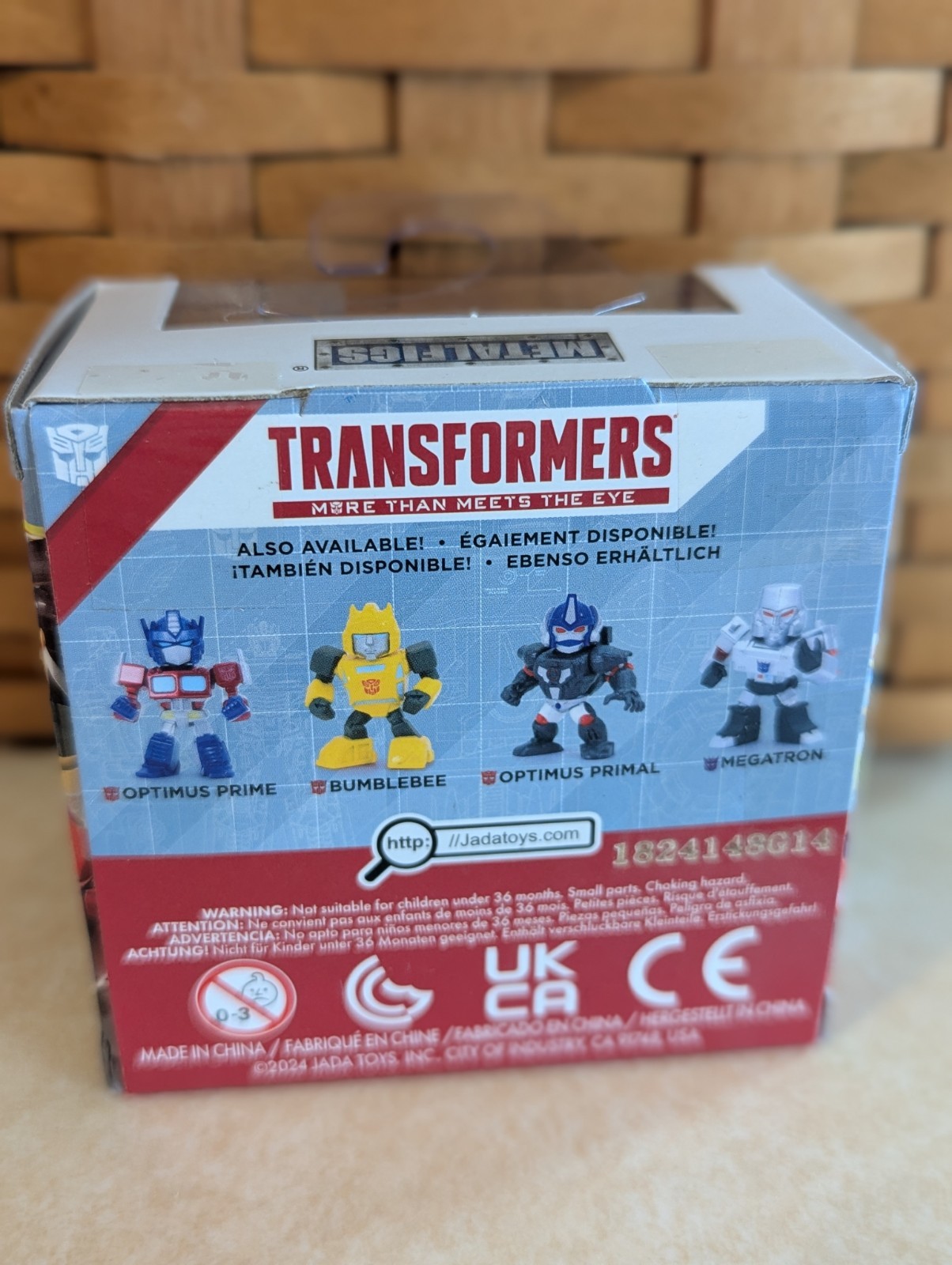 Jada Metalfigs Transformers Optimus Prime 2.5&Prime; Die-Cast Metal Figure