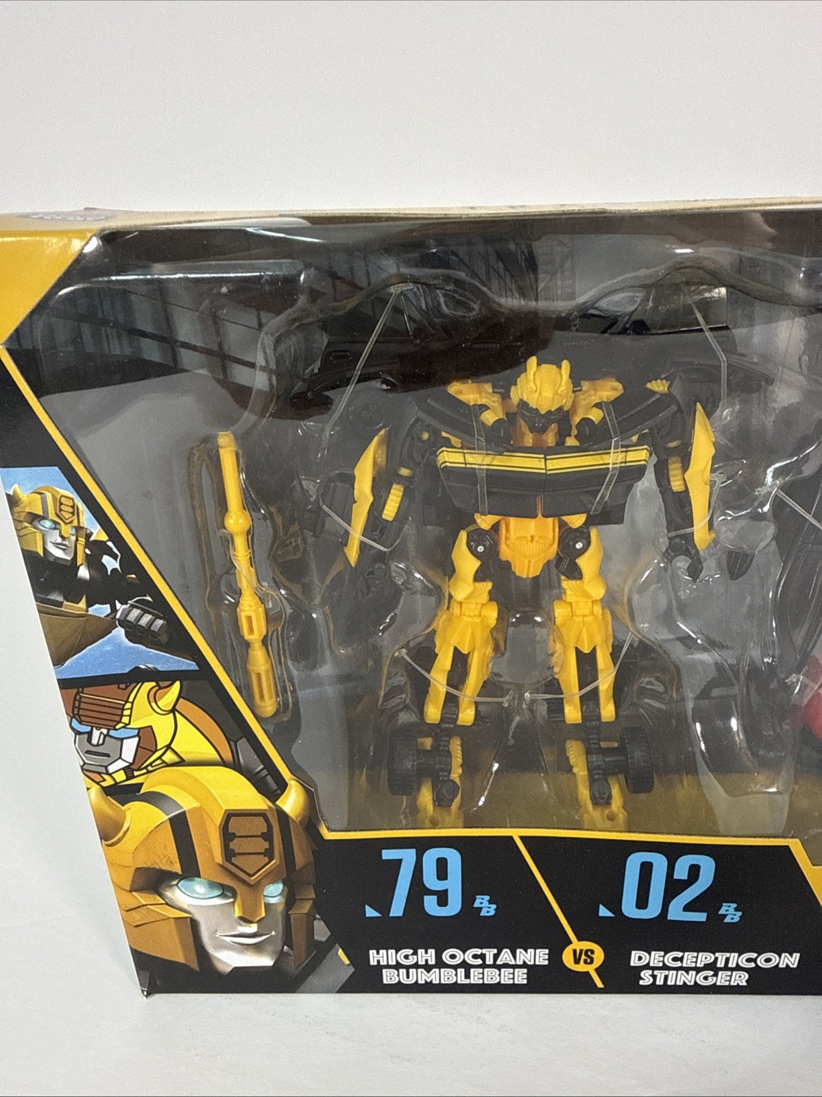 Transformers Buzzworthy Bumblebee SS 79 High Octane Bumblebee & 02 Stinger New