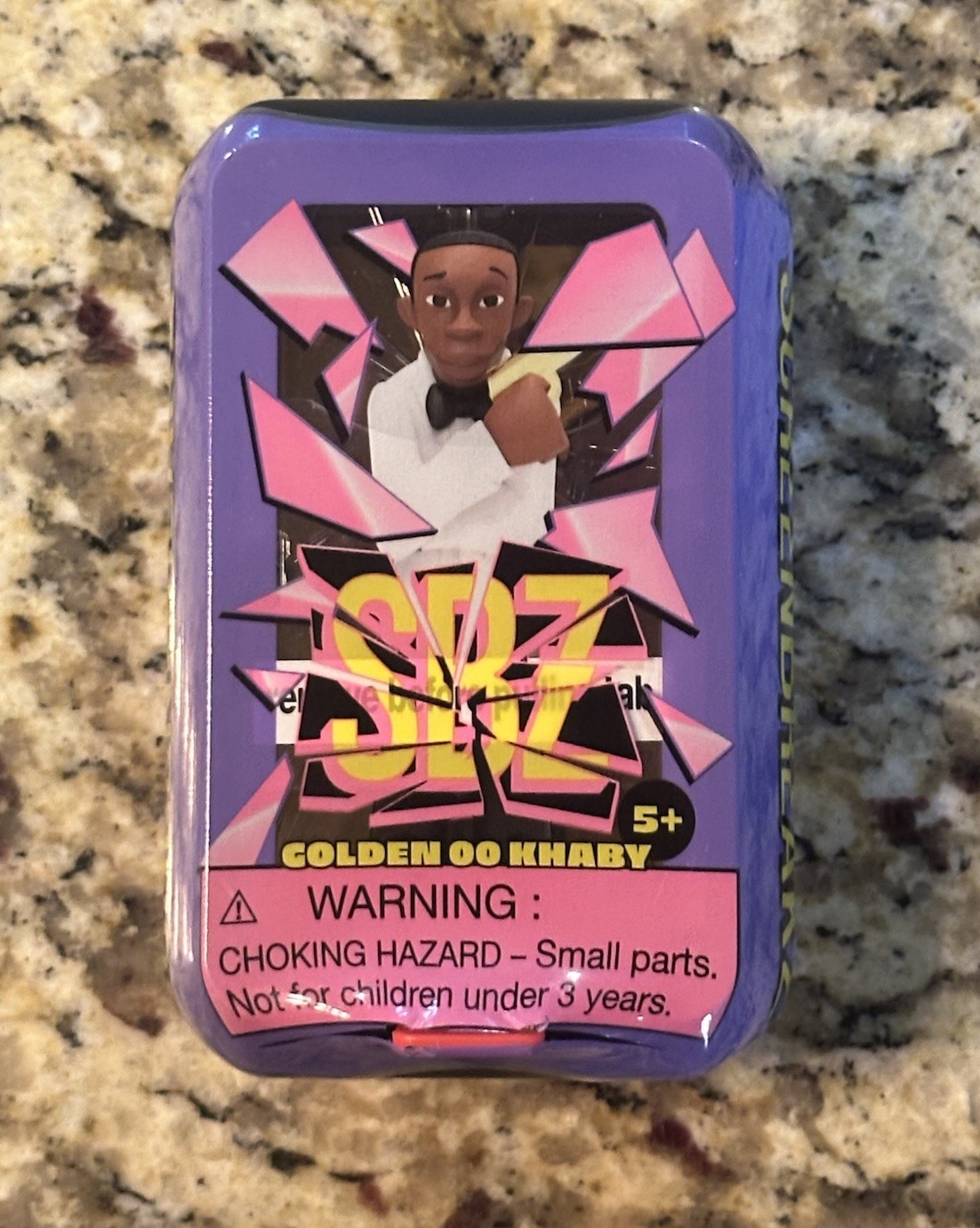 ScreenBreakZ Golden OO Khaby 4.5&Prime; Figure From The Khaby Lame Series New