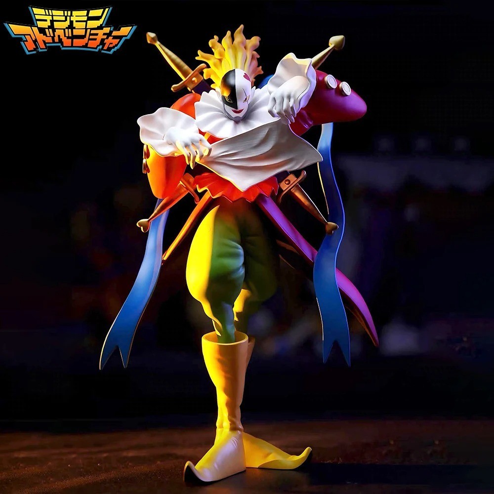 22cm Digimon Adventure Piemon Anime Figure PVC Statue Collectible Toy Gift
