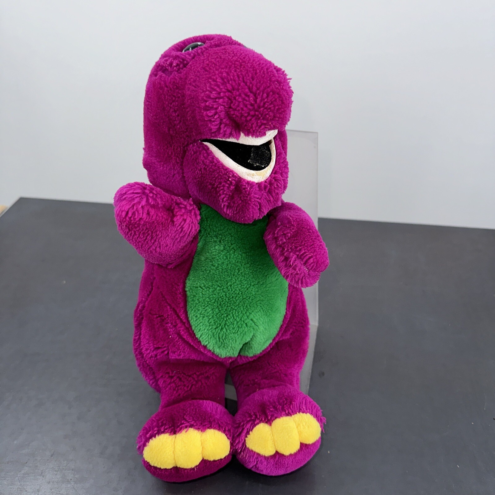 Dakin Barney 14&Prime; Plush 1992 The Lyons Group – Vintage Stuffed Barney