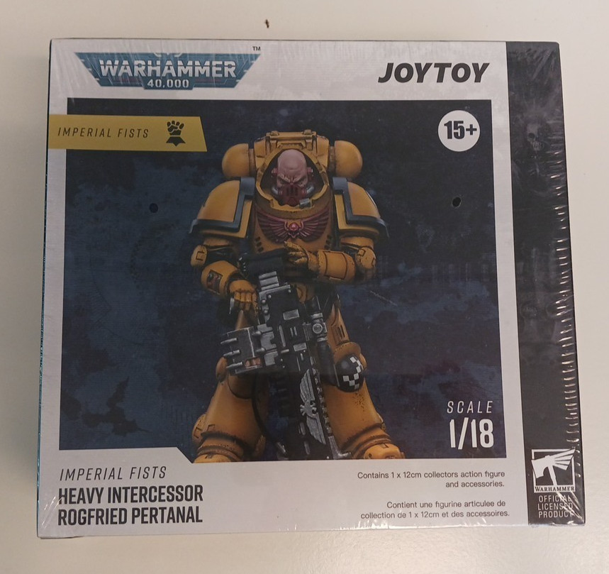 JoyToy WARHAMMER 40K Imperial Fists Heavy Intercessor Rogfried Pertanal