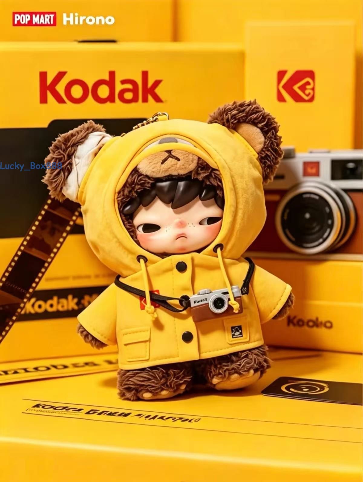 Authentic Hirono × Kodak Figure Limited Edition Collectible Vinyl Art Toy