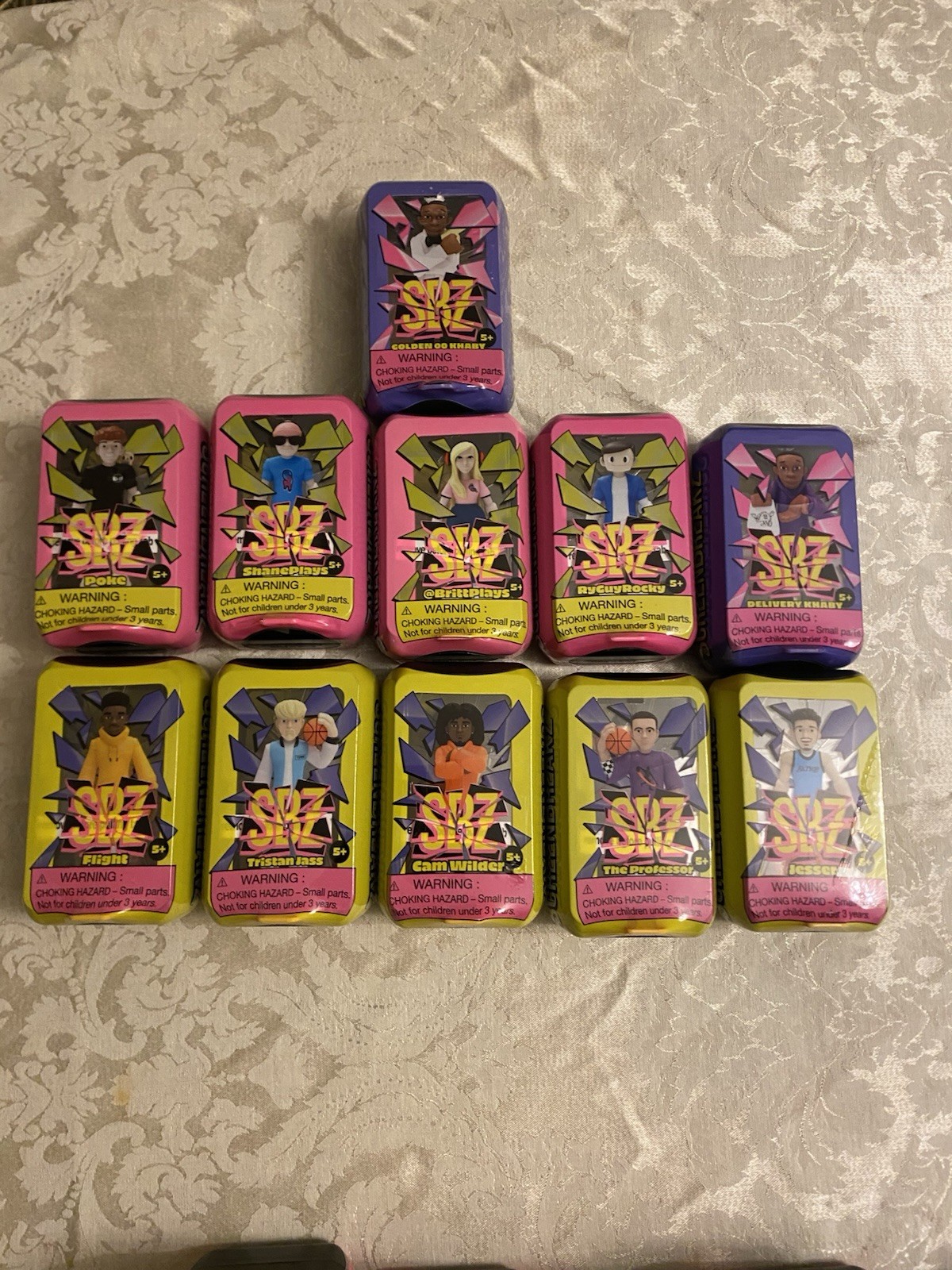 SBZ Screen Breakz BrittPlays Collectible Figurine Set Of 11