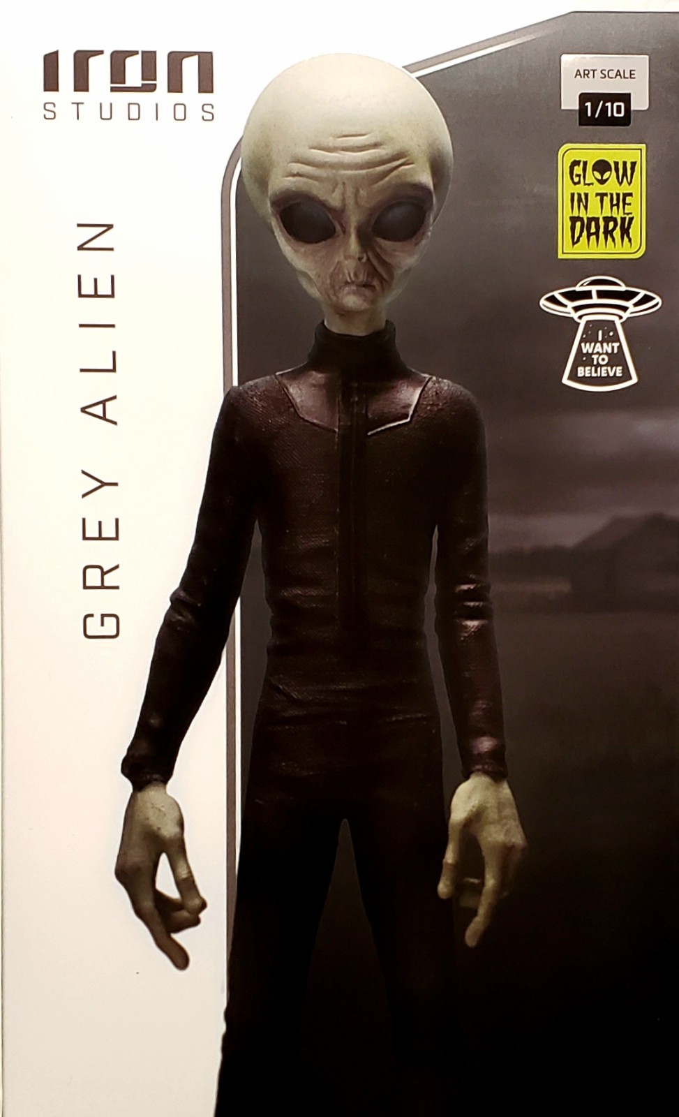 Alien Grey I Want To Believe Limited Edition 1:10 Art Scale Statue
