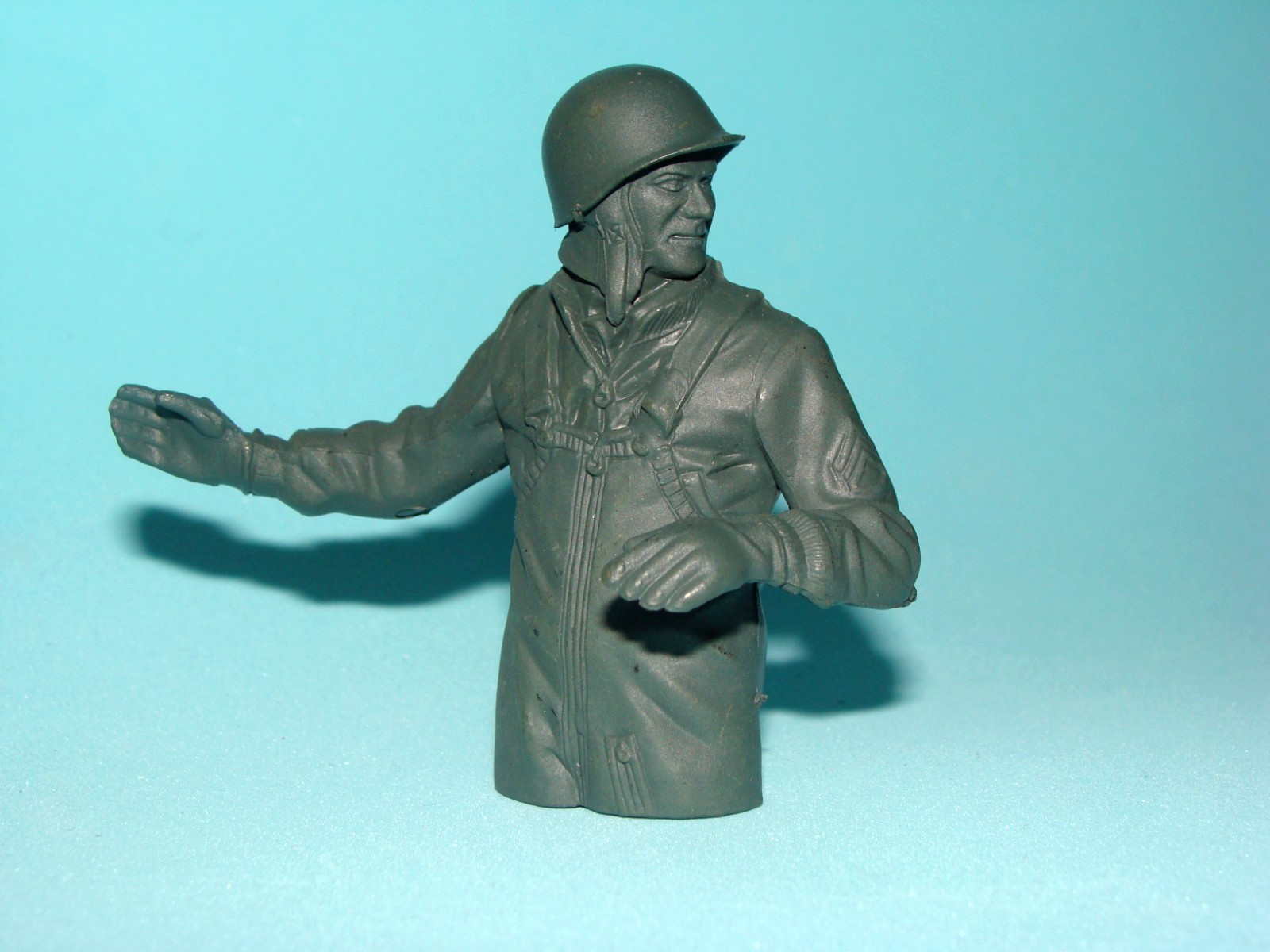1/16 Heng Long WWII U.S Army Crew Commander Soldier Tanker Figure for RC Tank