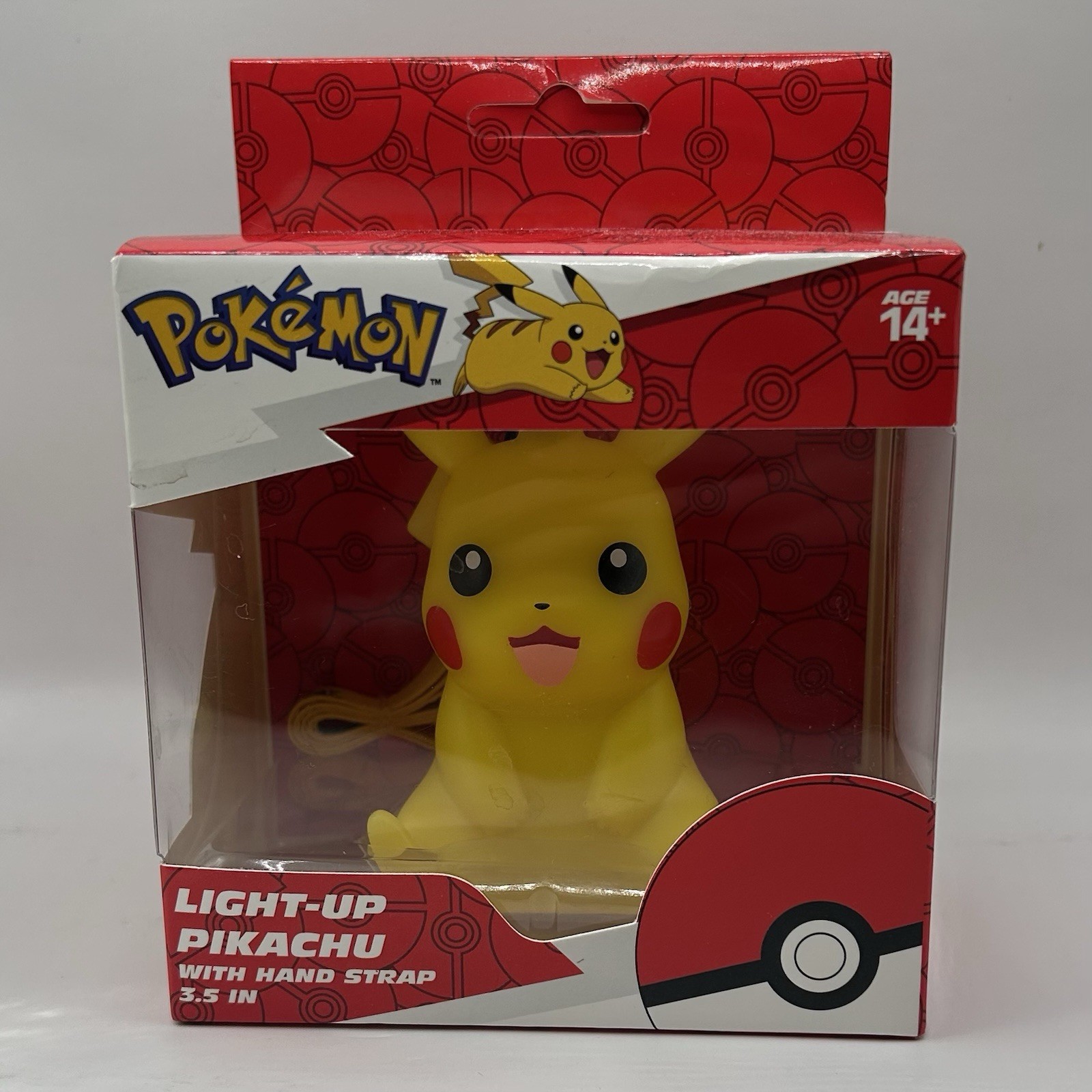 Light-up Pikachu 3.5 in. Figure W/ Hand Strap LED Light Variable – Battery Incl