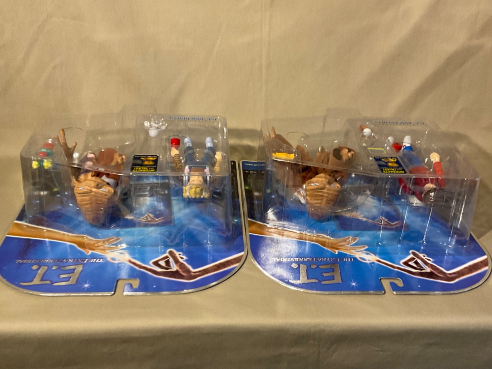 E.T. & Gertie and E.T. & Elliott Interactive Sets 2001 Toy R Us Sealed /New