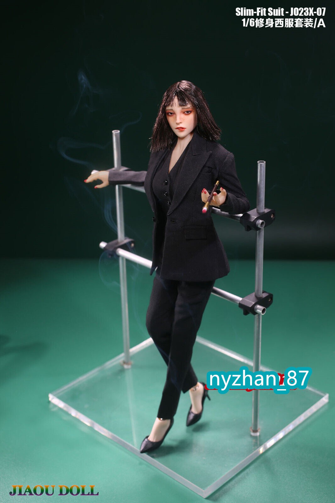 JO23X-07A 1/6 Slim Suit Coat Trousers Vest Clothes For 12 » Female PH TBL Figure