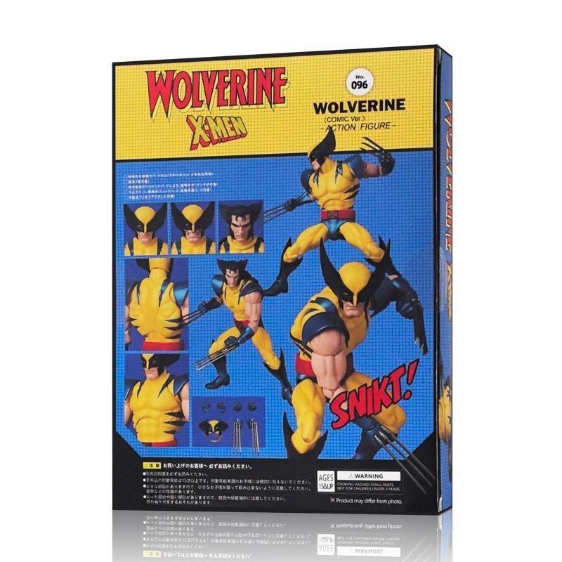 X-Men CT Manga Wolverine Logan Battle Suit Action Figure Collectible Toy Gift