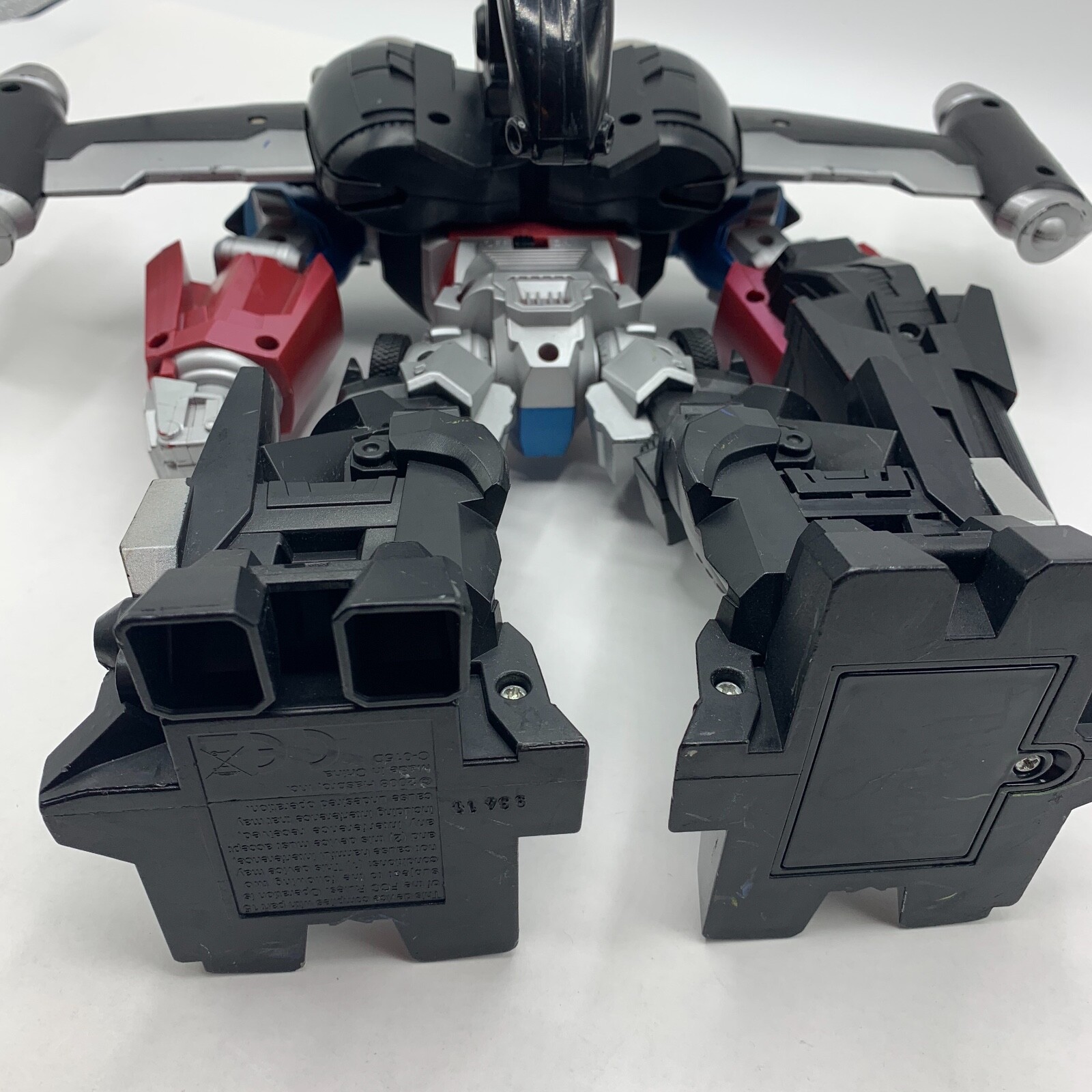 2008 Transformers Mega Power Bots OPTIMUS PRIME Hasbro 12&Prime; Lights Up