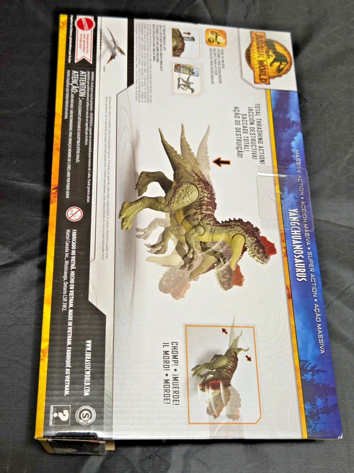 Jurassic World Dominion / Massive Action / Yangchuanosaurus / Mattel / 2021