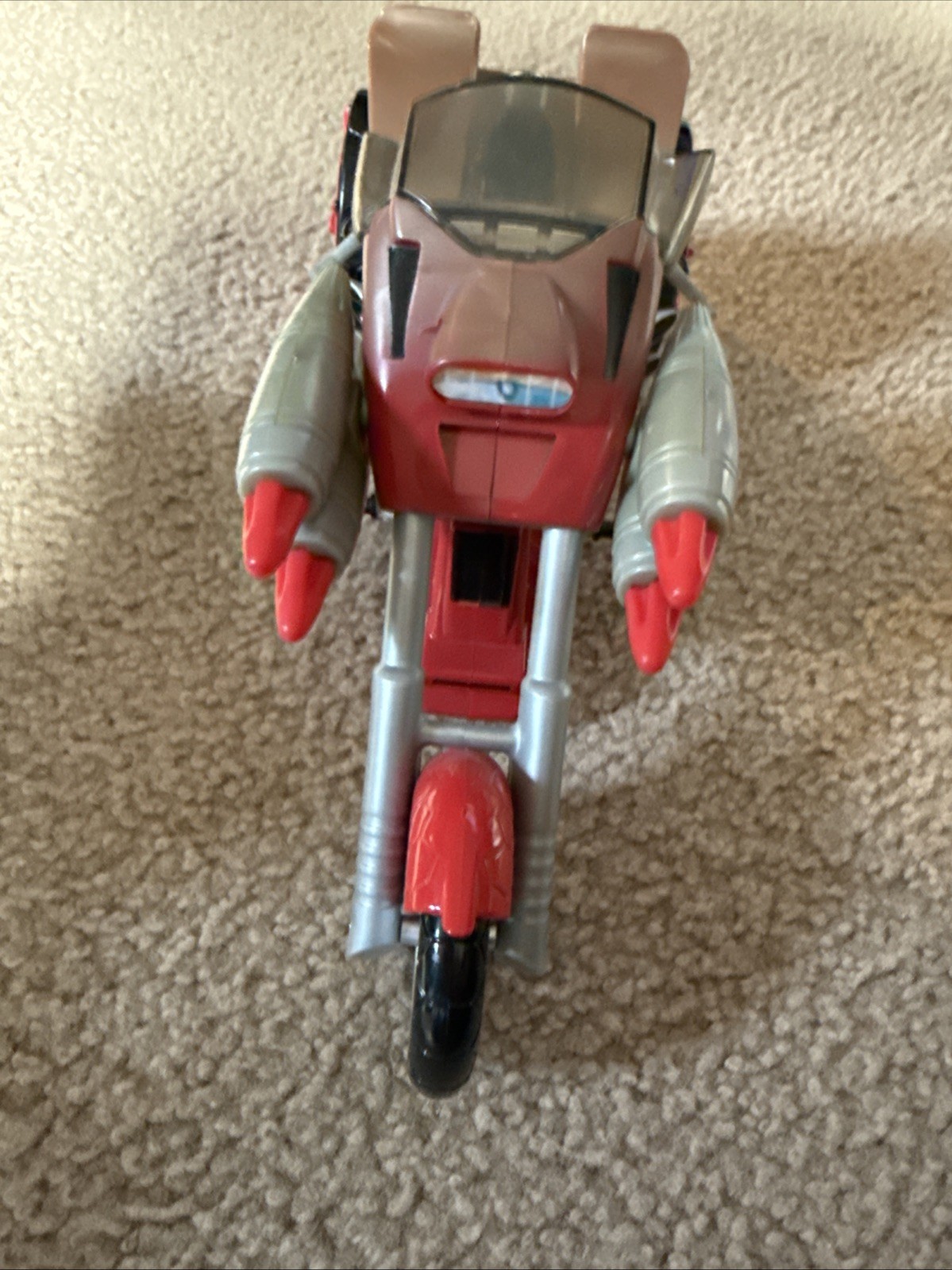 TMNT Raphael Combat Cruiser 2005 Ninja Turtles Motorcycle