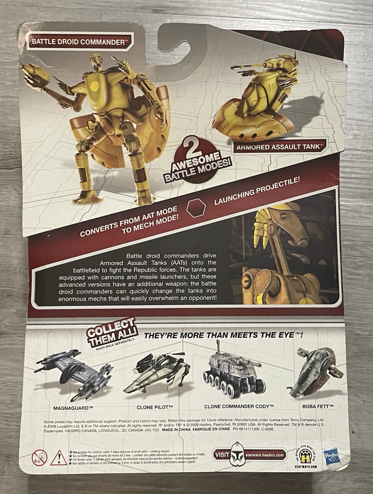 Transformers Crossovers Star Wars Battle Droid Commander To Armored Assault Tank