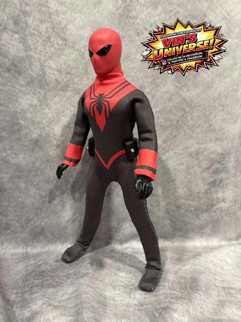 Custom 8&Prime; Mego Scale SpiderMan Assassin Peter Parker Action Figure & NO Box