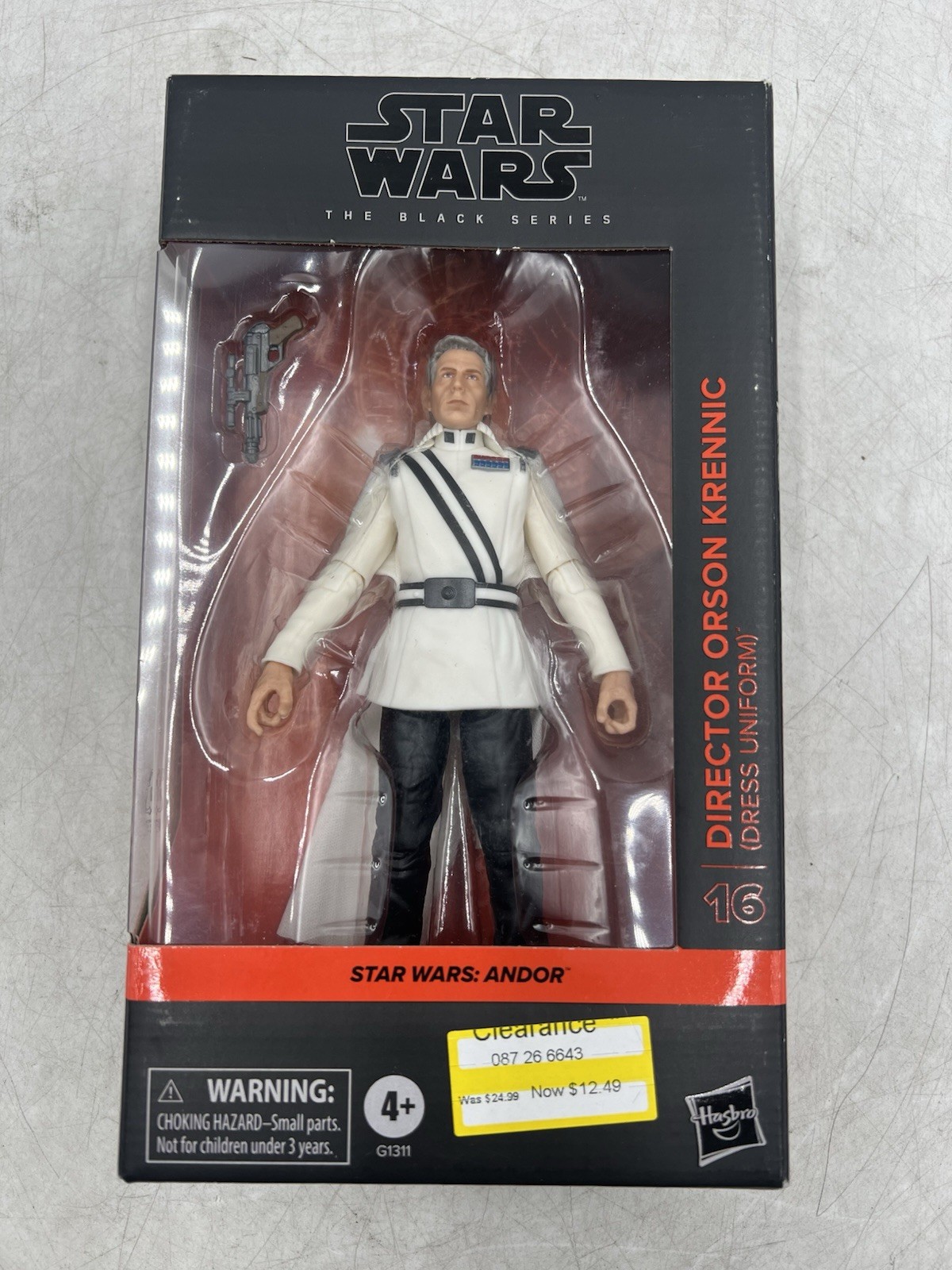 Star Wars Black Series Director Krennic Dress Uniform Figure New In Box