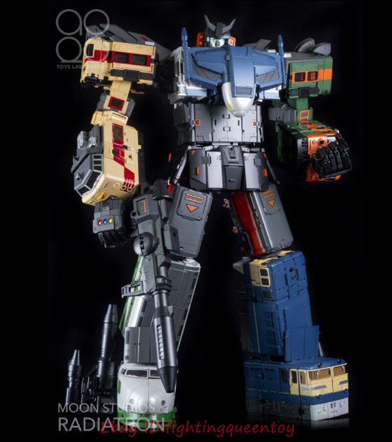 Moon Studio MS 01-06 Raiden Transformation Toys Train troops 6 Model INSTOCK