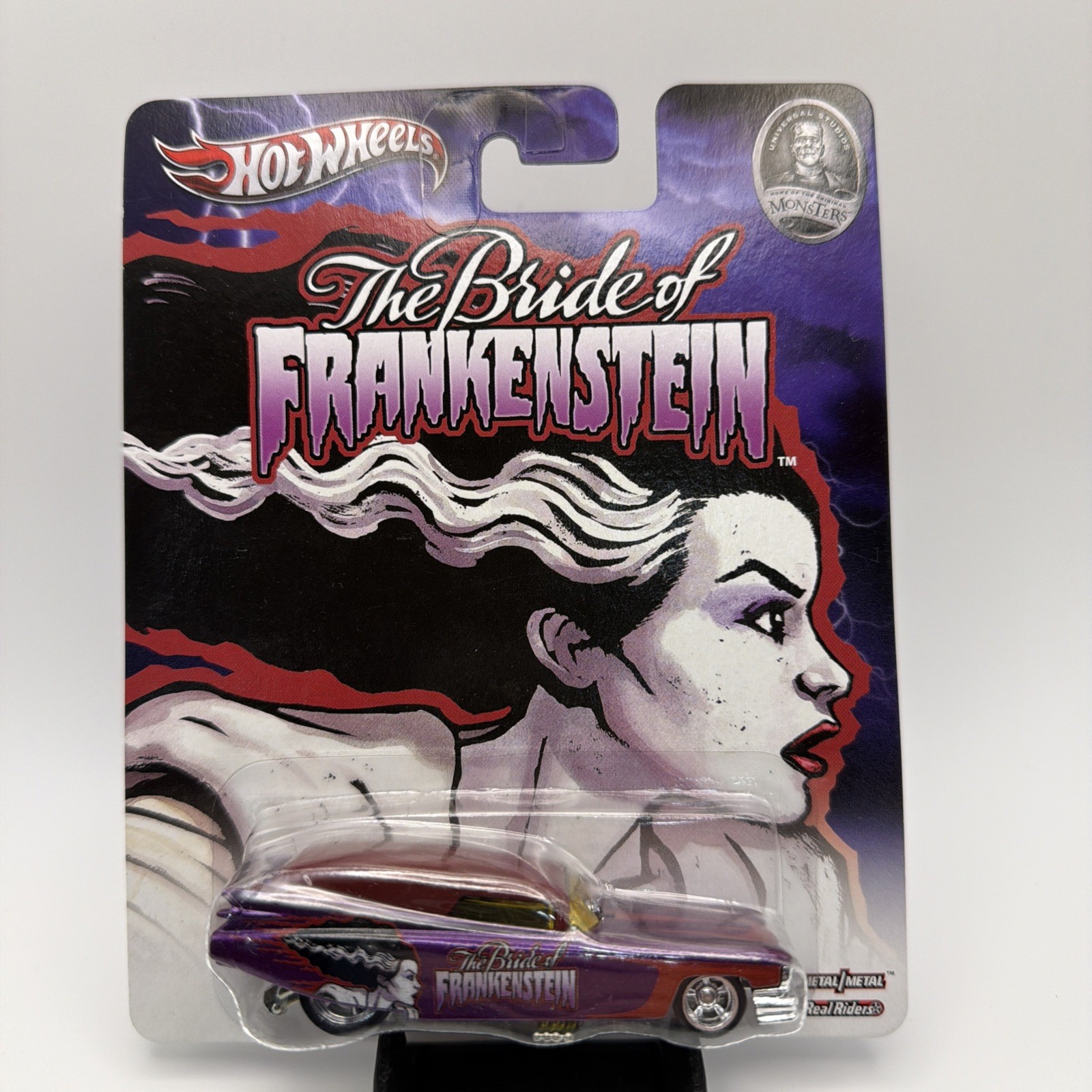 Hot Wheels Premium Monsters The Bride Of Frankenstein 59 Cadillac