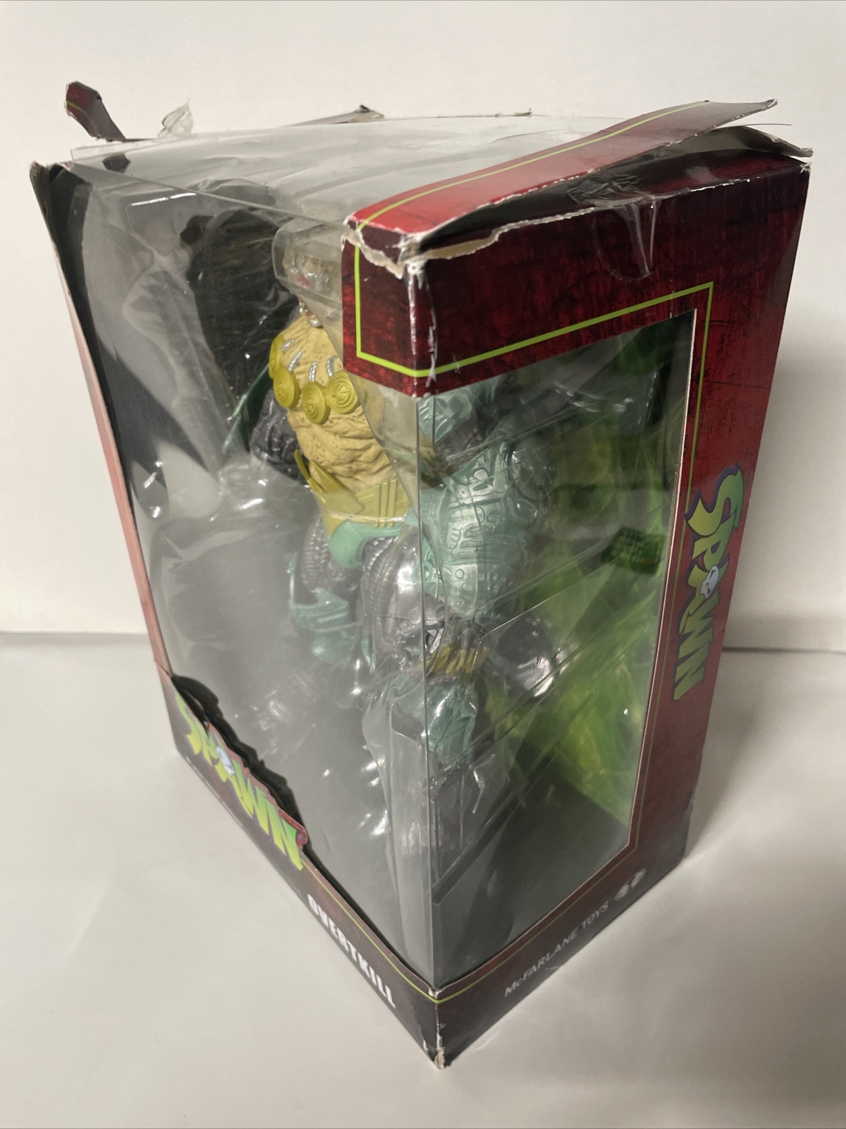 SPAWN MEGAFIG « OVERTKILL » Figure MCFARLANE TOYS 10&Prime; Wave 3 NEW “damaged Box” 🔥