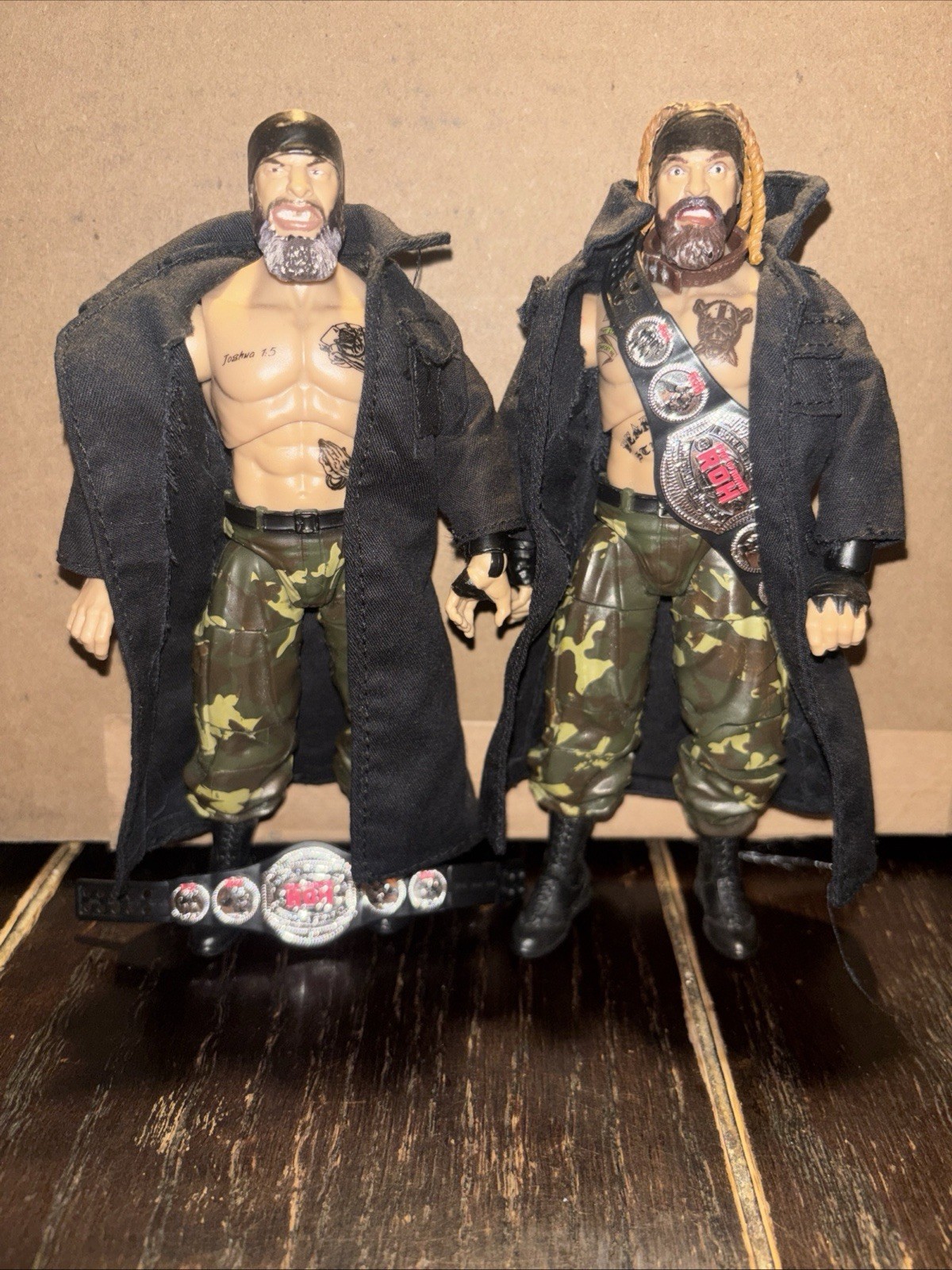 Jazwares Vault ROH Briscoe Brothers Action Figure Mark Jay AEW