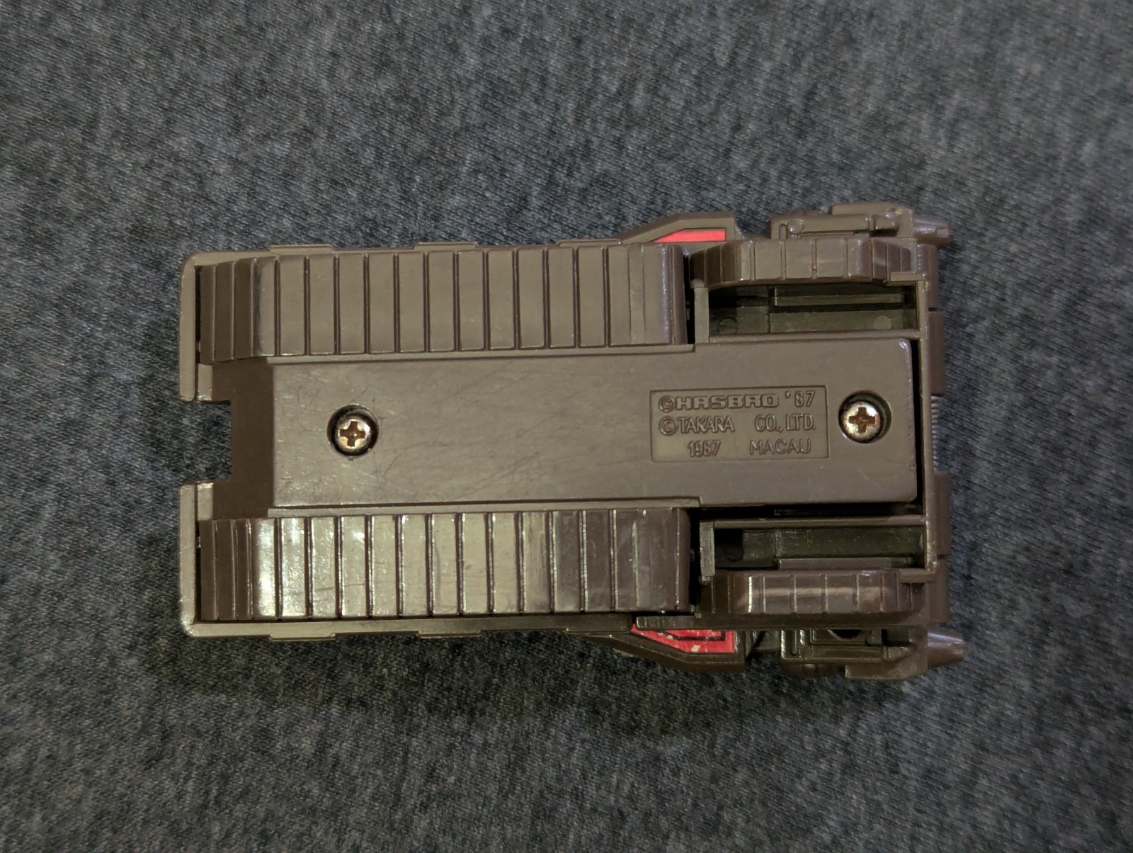 Vintage Hasbro TRANSFORMERS Generation One G1 Duocons FLYWHEELS Tank Only Duocon