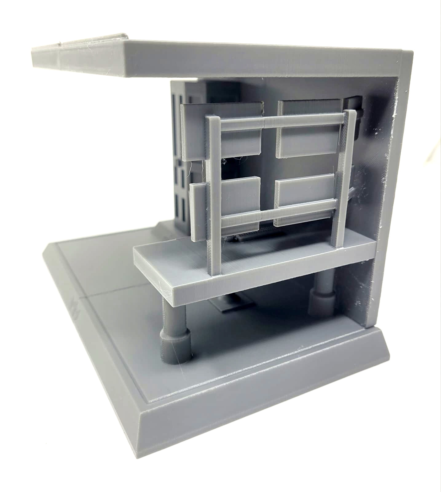 3D Printed Batcave Control Center & Diorama – 1:18 Scale (For 4&Prime; Action Figures)