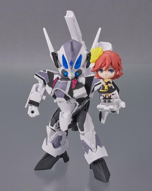 BANDAI Tiny Session VF-31J Siegfried with Kaname Buccaneer Macross (US In-Stock)